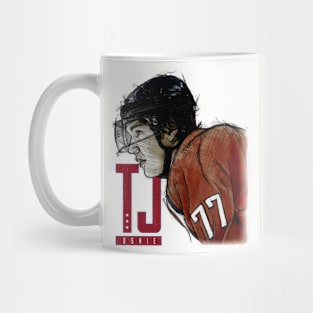 T.J. Oshie Washington Sketch Mug